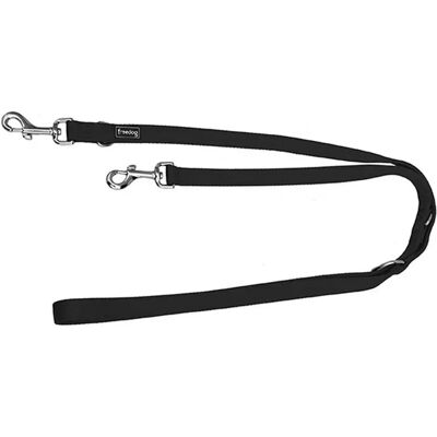 Correa de entrenamiento Freedog negra - Correa para perros Correa de entrenamiento Freedog negra - Correa para perros