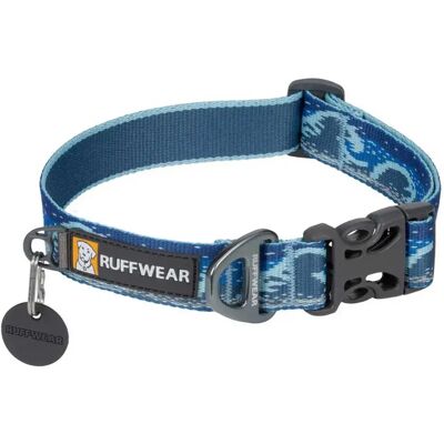 Collar para perros Ruffwear Crag Reflectante Midnight Wave - Durabilidad versátil Collar para perros Ruffwear Crag Reflectante Midnight Wave - Durabilidad versátil