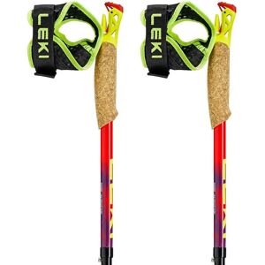 Leki Bastones Ultratrail Fx.one Bright Red / Violet / Neonyellow 115 cm Leki Bastones Ultratrail Fx.one Bright Red / Violet / Neonyellow 115 cm
