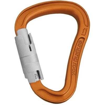 Mosquetón Bora Triple Lock de SINGING ROCK - Seguridad HMS para Escalada Mosquetón Bora Triple Lock de SINGING ROCK - Seguridad HMS para Escalada