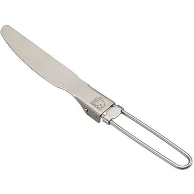 Cuchillo de Titan Nordisk - Cubertería - Ligero, Plegable, Duradero Cuchillo de Titan Nordisk - Cubertería - Ligero, Plegable, Duradero