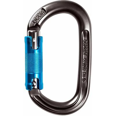 Ocun Mosquetón Osprey Triple Anthracite / Blue One Size Ocun Mosquetón Osprey Triple Anthracite / Blue One Size