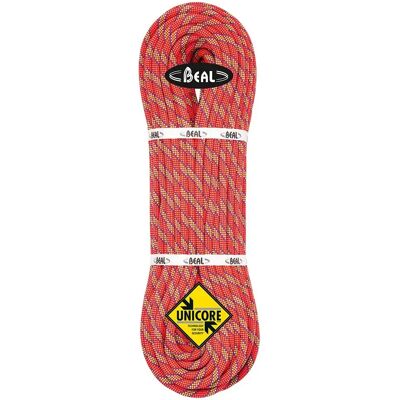 Cuerda de escalada Beal Tiger 10mm 70M Naranja - Versátil y Seco Cuerda de escalada Beal Tiger 10mm 70M Naranja - Versátil y Seco