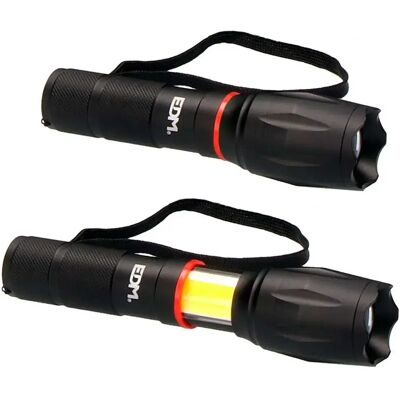 Edm Linterna Led Extensible 200 Lumens Black 210 Lúmenes Edm Linterna Led Extensible 200 Lumens Black 210 Lúmenes