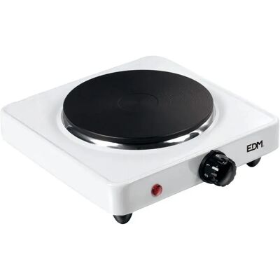 Edm Cocina De Camping Eléctrica 1000w Black / White One Size Edm Cocina De Camping Eléctrica 1000w Black / White One Size