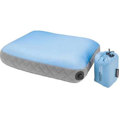 Cocoon Air Core Almohada de Viaje - Ultraligera, Azul/Gris - Almohada de Viaje Cocoon Air Core Almohada de Viaje - Ultraligera, Azul/Gris - Almohada de Viaje