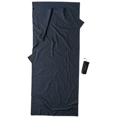 Cocoon Sábana Para Saco De Dormir Organic Cotton Travel Heather Grey 220 x 90 cm Cocoon Sábana Para Saco De Dormir Organic Cotton Travel Heather Grey 220 x 90 cm