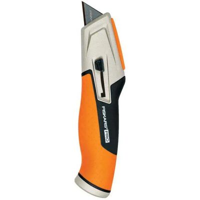 Fiskars Cúter Carbonmax Retractable Utility Orange One Size Fiskars Cúter Carbonmax Retractable Utility Orange One Size