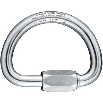 Rock Empire Mosquetón Semicircular Zinc Ce 10 mm Rock Empire Mosquetón Semicircular Zinc Ce 10 mm