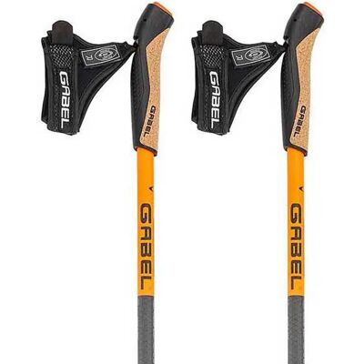Gabel Bastones Carbon Xt 3s-100 F.l Black / Orange 54-135 cm Gabel Bastones Carbon Xt 3s-100 F.l Black / Orange 54-135 cm