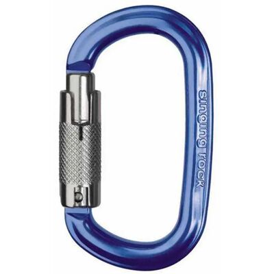 Singing Rock Mosquetón Ozone Triple Lock Blue One Size Singing Rock Mosquetón Ozone Triple Lock Blue One Size