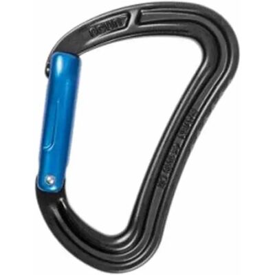 Ocun Mosquetón Raven Straight Anthracite / Blue One Size Ocun Mosquetón Raven Straight Anthracite / Blue One Size