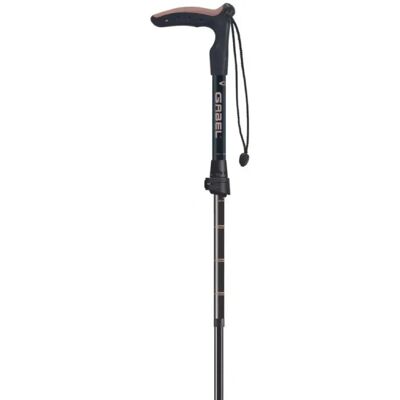 Gabel Bastones Explorer Wired F.l Xtl Black 97-110 cm Gabel Bastones Explorer Wired F.l Xtl Black 97-110 cm
