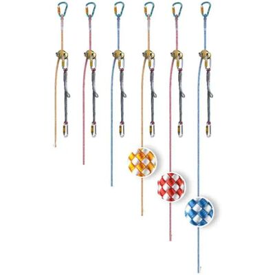 Beal Sistema De Detención De Caídas Air Kit 11 Mm Multicolor 60 m Beal Sistema De Detención De Caídas Air Kit 11 Mm Multicolor 60 m