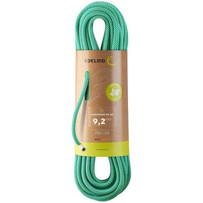 Cuerda de escalada Edelrid Hummingbird Eco Dry 9,2mm 70m - Verde/Amarillo Cuerda de escalada Edelrid Hummingbird Eco Dry 9,2mm 70m - Verde/Amarillo