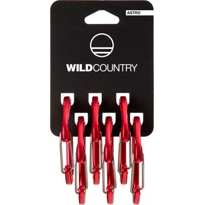 Wild Country Astro 6 Pack - Mosquetones de Escalada Wild Country Astro 6 Pack - Mosquetones de Escalada