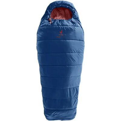 Deuter Saco De Dormir Junior Starlight Nightblue Redwood 130-170 cm Deuter Saco De Dormir Junior Starlight Nightblue Redwood 130-170 cm