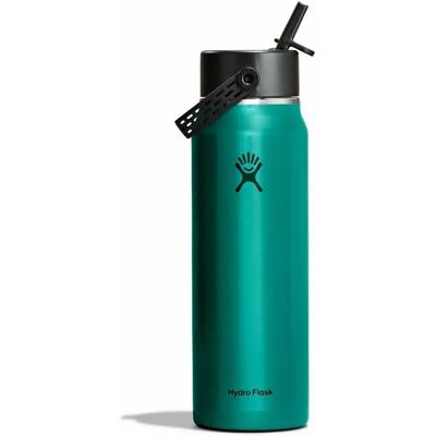 Hydro Flask Tapa De Botella Lightweight Wide Flex Straw-32 Oz Emerald Green 32 oz Hydro Flask Tapa De Botella Lightweight Wide Flex Straw-32 Oz Emerald Green 32 oz