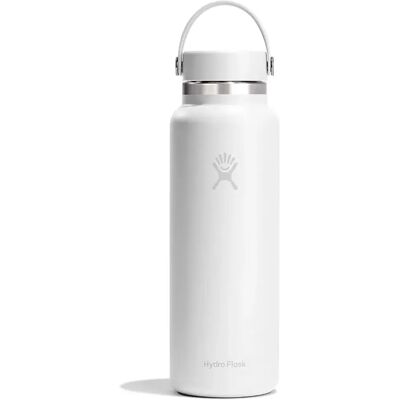 Hydro Flask Tapa De Botella Wide Flex-40 Oz White 40 oz Hydro Flask Tapa De Botella Wide Flex-40 Oz White 40 oz