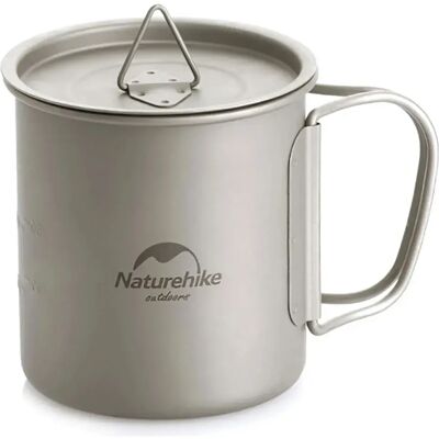 Naturehike Taza Titanium 600 Ml Grey One Size Naturehike Taza Titanium 600 Ml Grey One Size