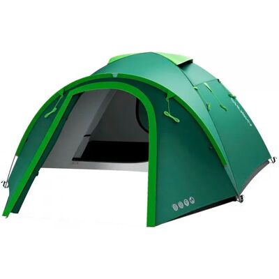 Husky Tienda De Campaña Bizon 3 Plus Green 3 Plazas Husky Tienda De Campaña Bizon 3 Plus Green 3 Plazas