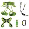 Ocun Via Ferrata Twist+chest Set Verde XS-M