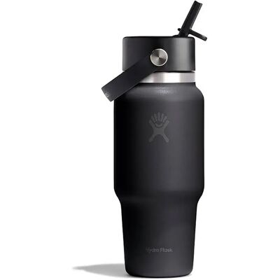 Hydro Flask Tapa De Botella Wide Flex Straw Travel-24 Oz Black 24 oz Hydro Flask Tapa De Botella Wide Flex Straw Travel-24 Oz Black 24 oz