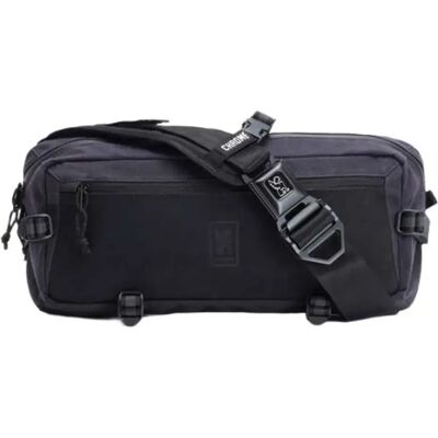 Chrome Bandolera Kadet Black Canvas Leather One Size Chrome Bandolera Kadet Black Canvas Leather One Size