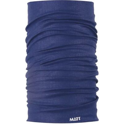 Matt Tubular Wool Navy One Size Matt Tubular Wool Navy One Size