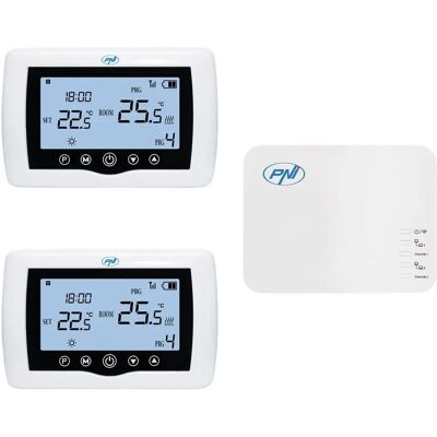 Pni Termostato Inteligente Ct410 Pro 2 Unidades White One Size Pni Termostato Inteligente Ct410 Pro 2 Unidades White One Size
