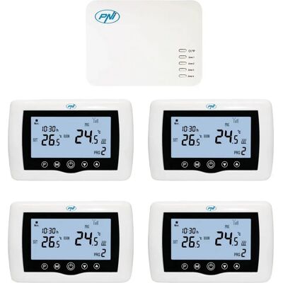 Pni Termostato Inteligente Ct440 4 Unidades White One Size Pni Termostato Inteligente Ct440 4 Unidades White One Size