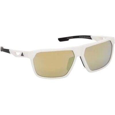 Adidas Gafas De Sol Polarizadas Sp0096 White Brown Mirror Adidas Gafas De Sol Polarizadas Sp0096 White Brown Mirror