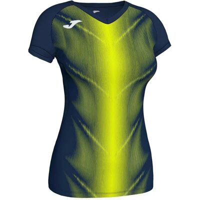 Joma Camiseta De Manga Corta Olimpia Navy / Yellow Fluor 12-14 Años Joma Camiseta De Manga Corta Olimpia Navy / Yellow Fluor 12-14 Años