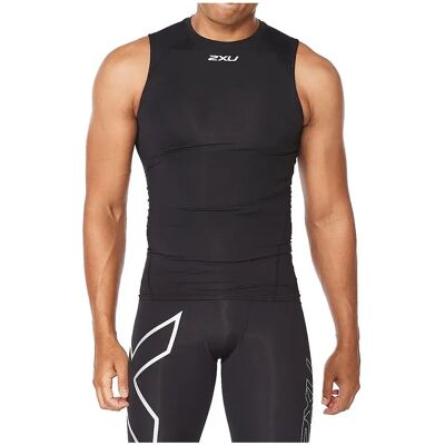 2xu Camiseta Sin Mangas Core Compression Black / Silver XS 2xu Camiseta Sin Mangas Core Compression Black / Silver XS