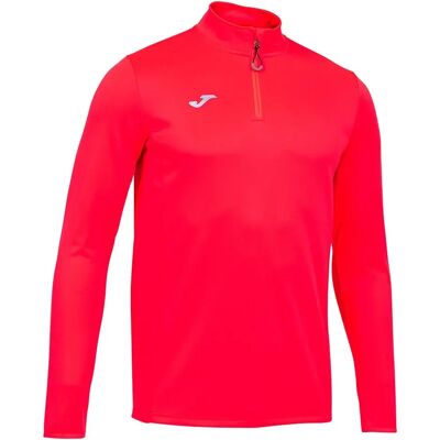 Joma Forro Polar Con Media Cremallera Running Night Fluor Coral L Joma Forro Polar Con Media Cremallera Running Night Fluor Coral L