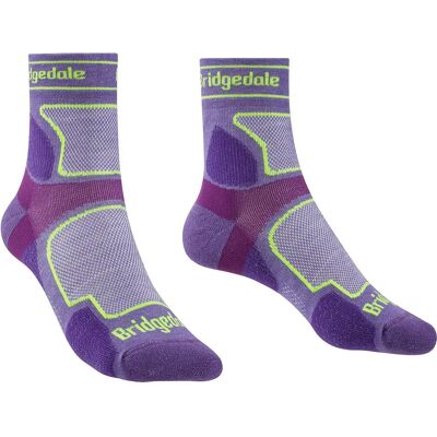 Bridgedale Calcetines Ultralight T2 Coolmax® Sport 3/4 Crew Purple EU 35-37 Bridgedale Calcetines Ultralight T2 Coolmax® Sport 3/4 Crew Purple EU 35-37