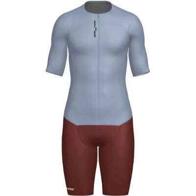 Santini Traje De Triatlón De Manga Corta Viper Sky Blue 2XL Santini Traje De Triatlón De Manga Corta Viper Sky Blue 2XL