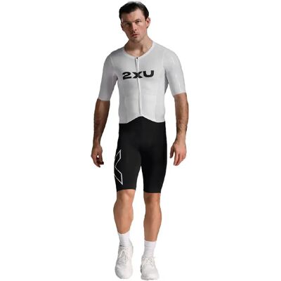 2xu Traje De Triatlón De Manga Corta Light Speed React Black / White S 2xu Traje De Triatlón De Manga Corta Light Speed React Black / White S