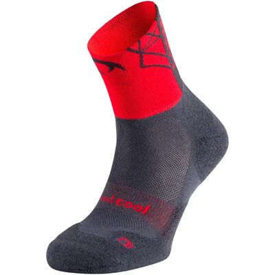 Lurbel Calcetines Track Four Marengo / Red EU 36-38 Lurbel Calcetines Track Four Marengo / Red EU 36-38