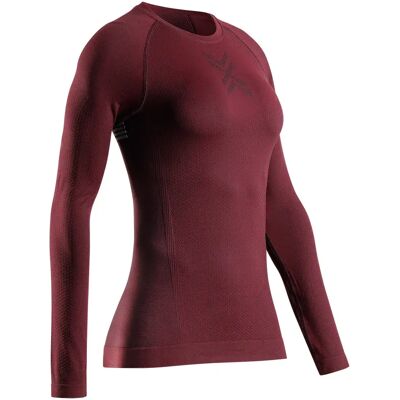 X-bionic Camiseta De Manga Larga Xceed Run Oxide Red / X Black XS X-bionic Camiseta De Manga Larga Xceed Run Oxide Red / X Black XS