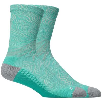 Asics Calcetines Fujitrail Graphic Crew Aurora Green / Light Dust EU 35-38 Asics Calcetines Fujitrail Graphic Crew Aurora Green / Light Dust EU 35-38