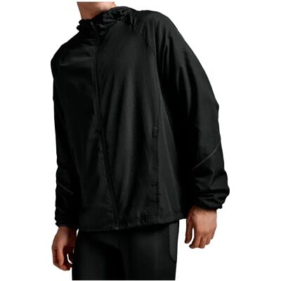 2xu Chaqueta Aero Hex Windbreaker Black / Silver Reflective M 2xu Chaqueta Aero Hex Windbreaker Black / Silver Reflective M