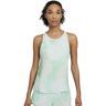 Nike Icon Clash City Sleek Sleeveless T-shirt Verde M Mujer