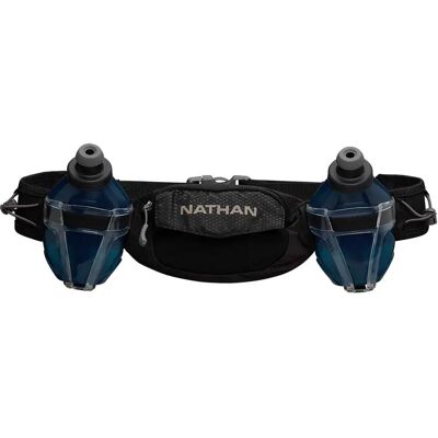 Nathan Riñonera Trail-mix Plus 2 600ml Black / Reflective Silver One Size Nathan Riñonera Trail-mix Plus 2 600ml Black / Reflective Silver One Size