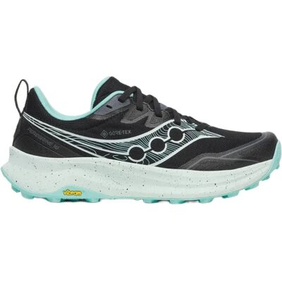 Saucony Zapatillas De Trail Running Peregrine 16 Gore-tex® Black / Aqua EU 43 Saucony Zapatillas De Trail Running Peregrine 16 Gore-tex® Black / Aqua EU 43