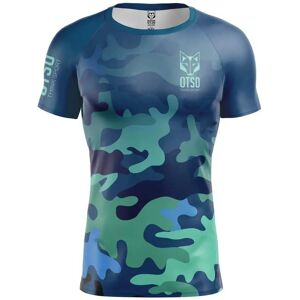 Otso Camiseta De Manga Corta T-shirt Camo Blue XL Otso Camiseta De Manga Corta T-shirt Camo Blue XL