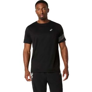 Asics Camiseta De Manga Corta Icon Performance Black / Cream XS Asics Camiseta De Manga Corta Icon Performance Black / Cream XS