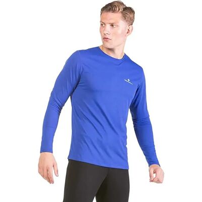 Ronhill Camiseta de entrenamiento de manga larga básica para hombres - Camiseta Ronhill Camiseta de entrenamiento de manga larga básica para hombres - Camiseta