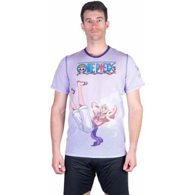Otso Camiseta De Manga Corta One Piece Egghead Luffy Gear 5 Purple L Otso Camiseta De Manga Corta One Piece Egghead Luffy Gear 5 Purple L