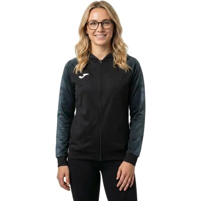 Joma Sudadera Con Cremallera Elite Xi Black / Anthracite L Joma Sudadera Con Cremallera Elite Xi Black / Anthracite L